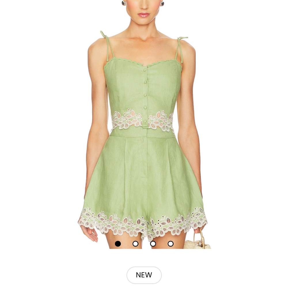 ASTR The Label Kiya Top and Bottom Set in Avocado